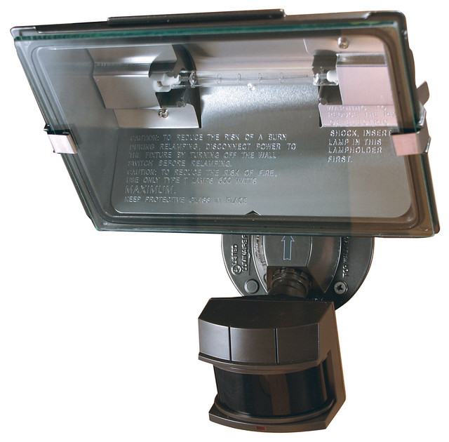 Heathco Bronze Dual Brite Motion Sensor Quartz Security Light Heathco Bronze Dual Brite Motion Sensor Quartz Security Light