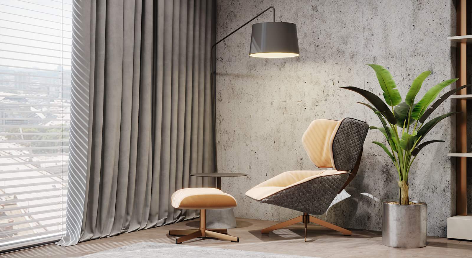 Дизайн интерьера квартиры в Москва Сити