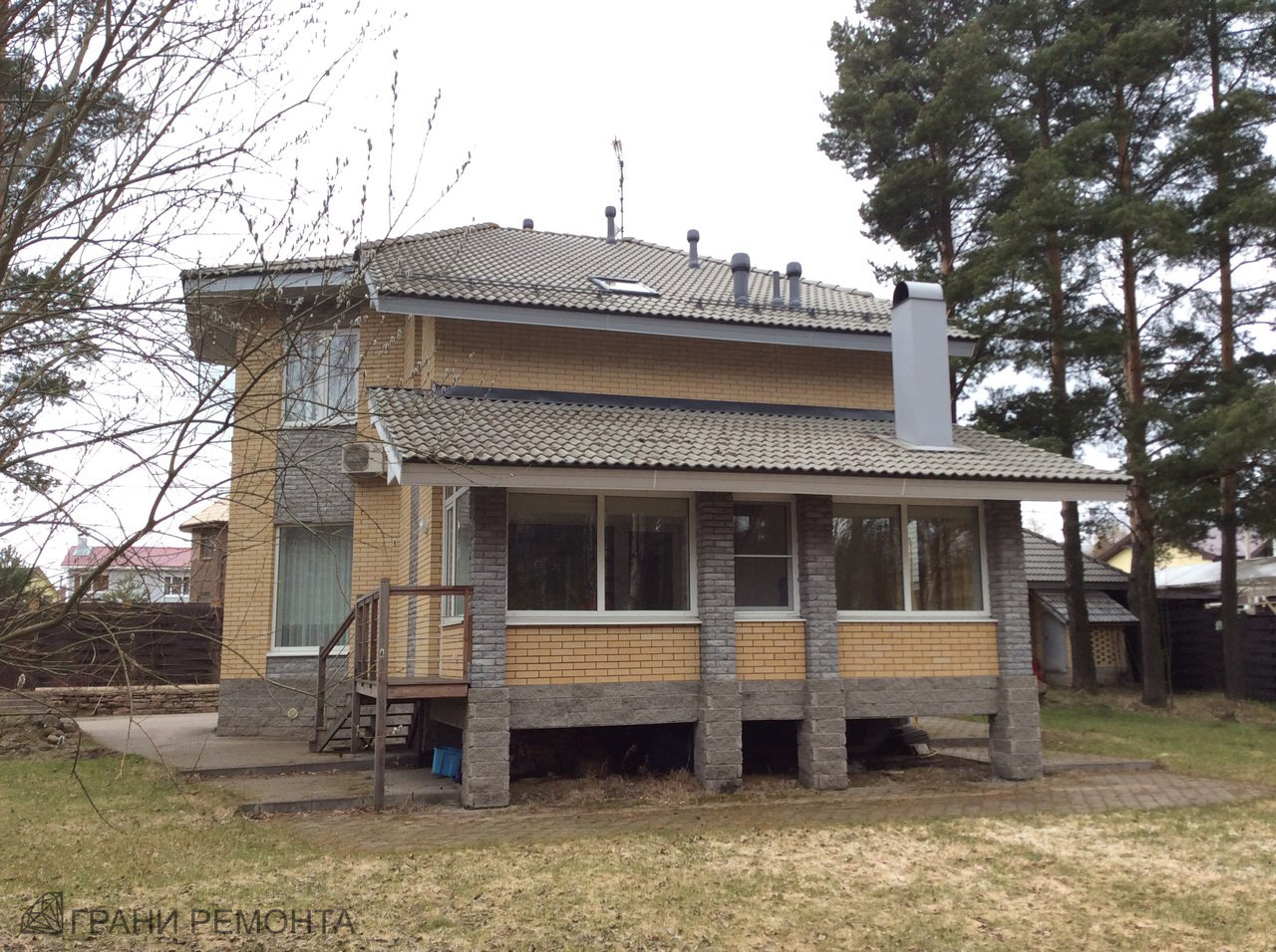 Строительство коттеджа 320 кв.м.