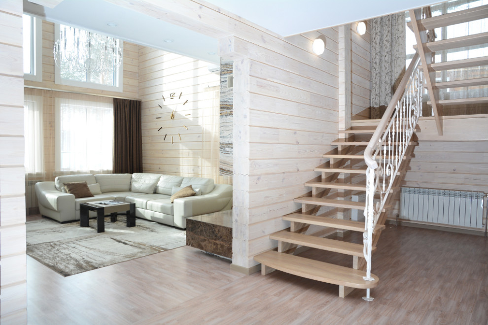 Планировка и дизайн интерьера двухэтажного дома