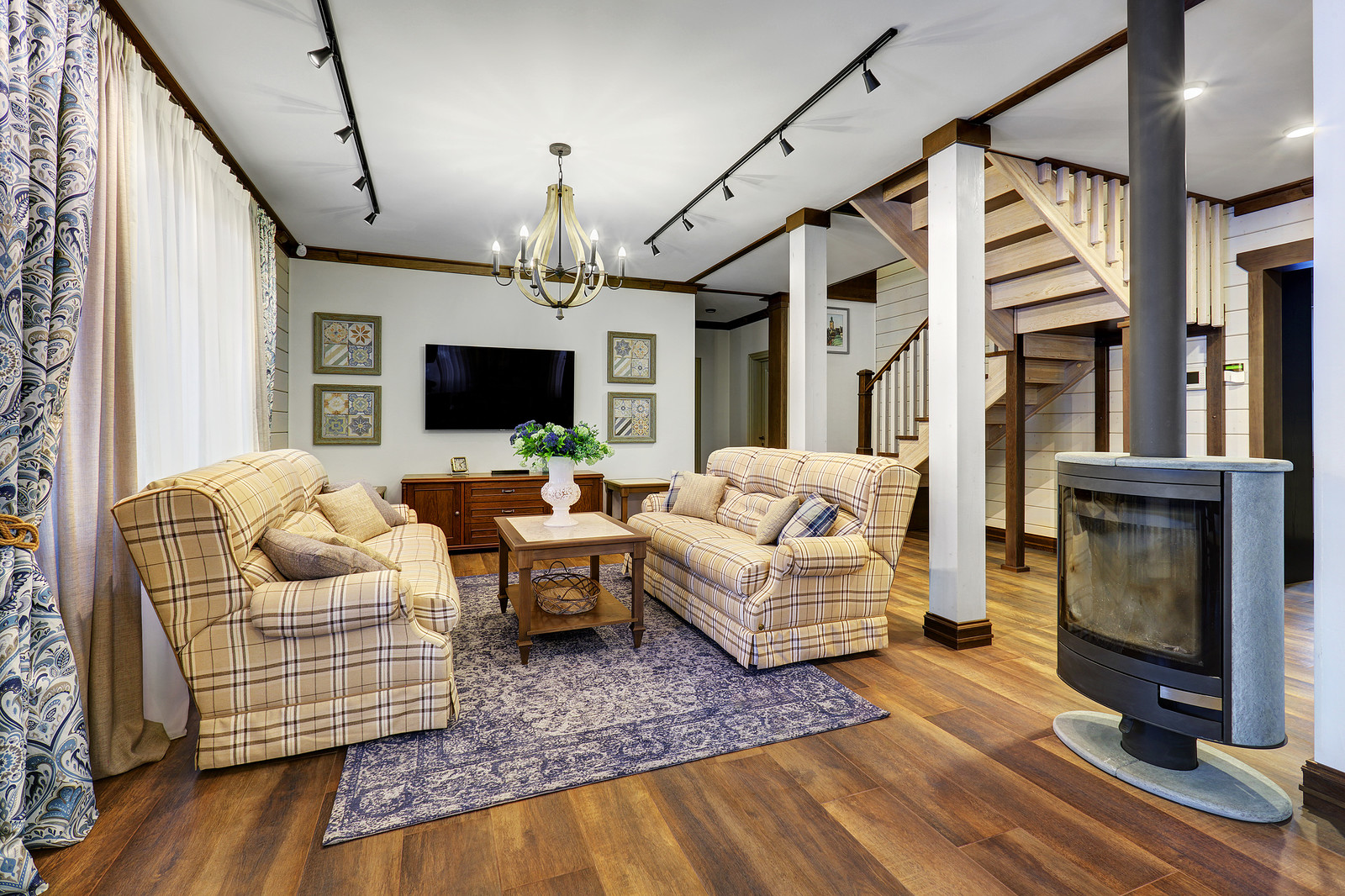 Дом-шале со скандинавскими мотивами