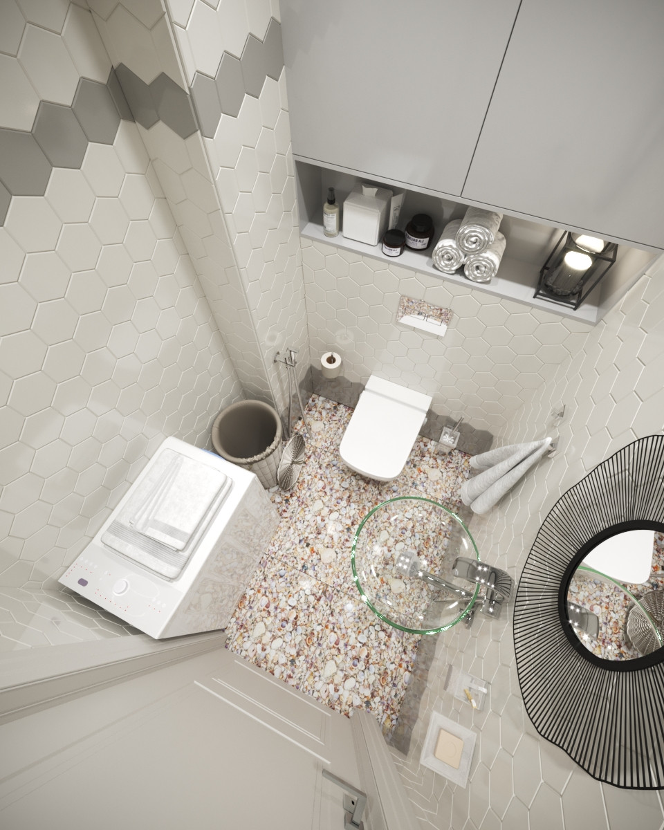 Дизайн проект для молодой семьи в ЖК Уфимский Кремль