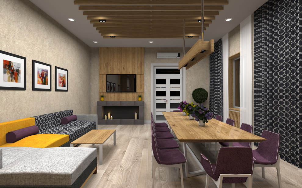 Дизайн гостиной в стиле минимализм