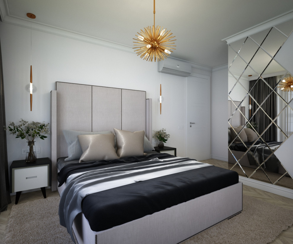 Светлая квартира в современном стиле