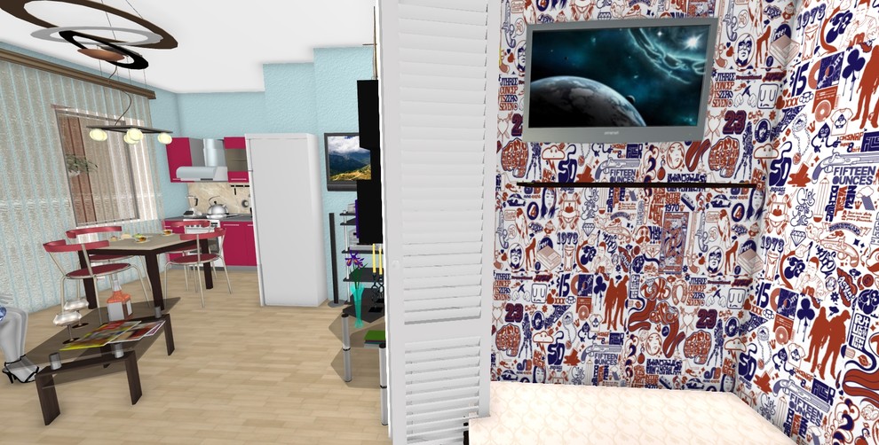 Квартира-студия 30 м2  для сына