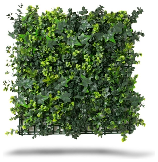 Artificial Moss Wall Panels Set Of 4 20 X20 Contemporary