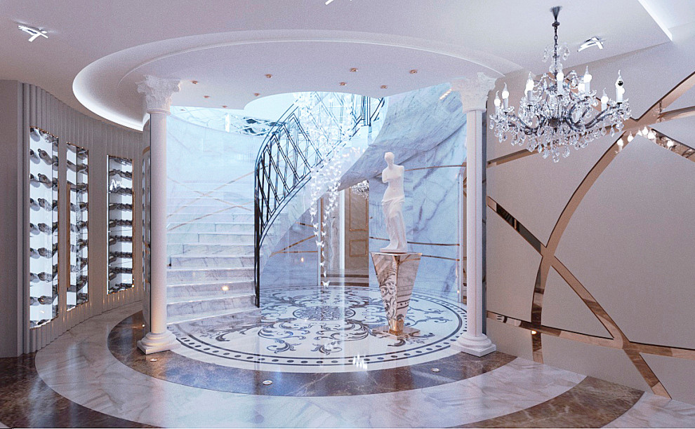 Villa Elysee - Luxury Marble Staircase