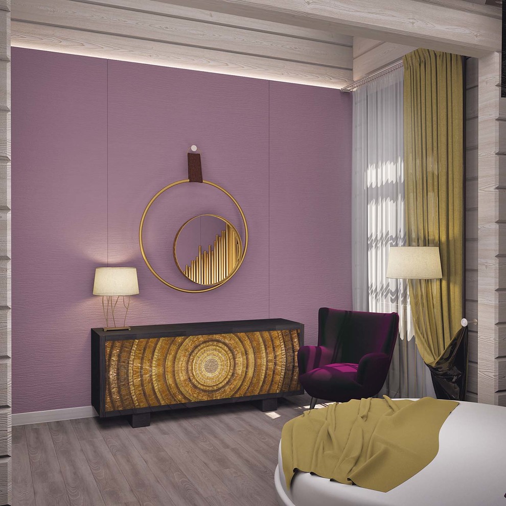 Дизайн интерьера деревянного дома 394 кв.м.