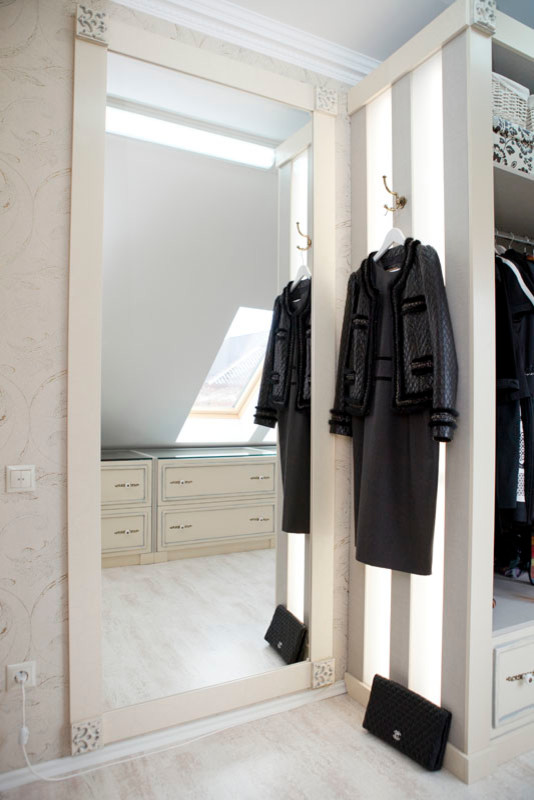 Гардеробная в частном доме