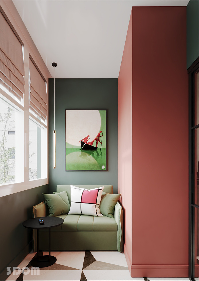 КВАРТИРА ЖК "КРИСТАЛЛ-2" 36кв.м | 3DOM