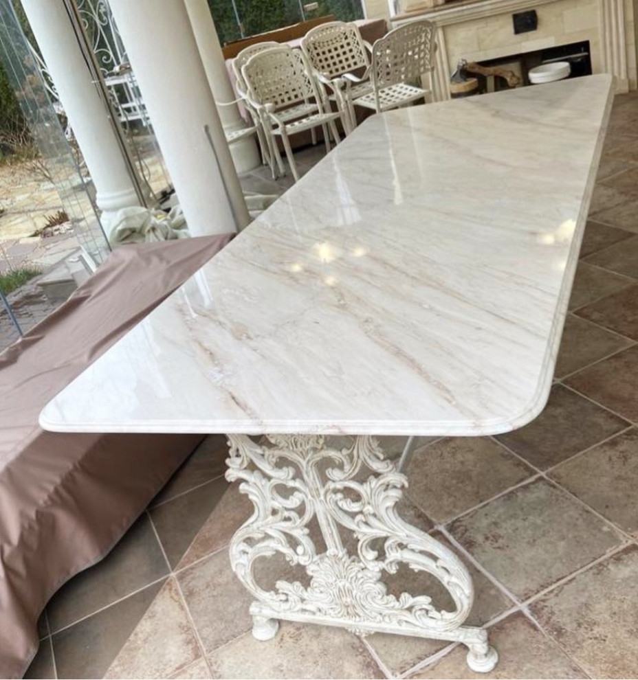 Столешницы, камины и декор из мрамора