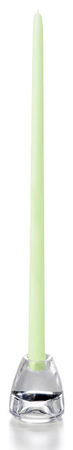 Set of 24 - Yummi 18" Mint Green Taper Candles