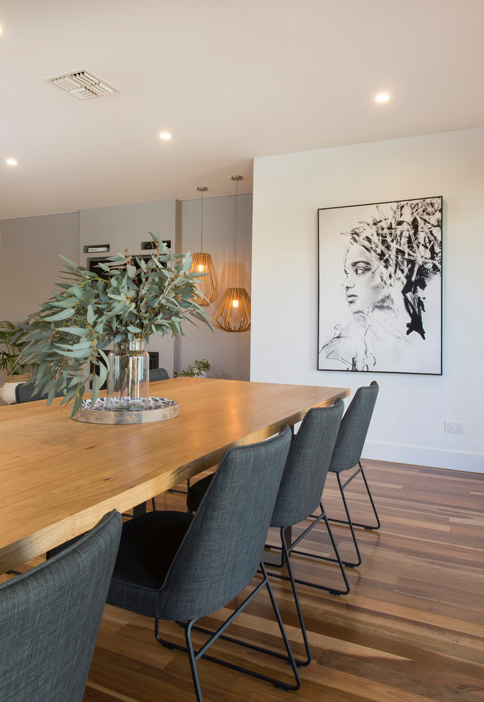 This is an example of a dining room in Adelaide.
