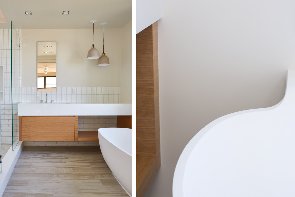 Home design - contemporary home design idea in San Francisco