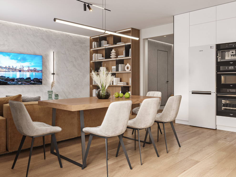 Квартира в современном стиле для молодой семьи