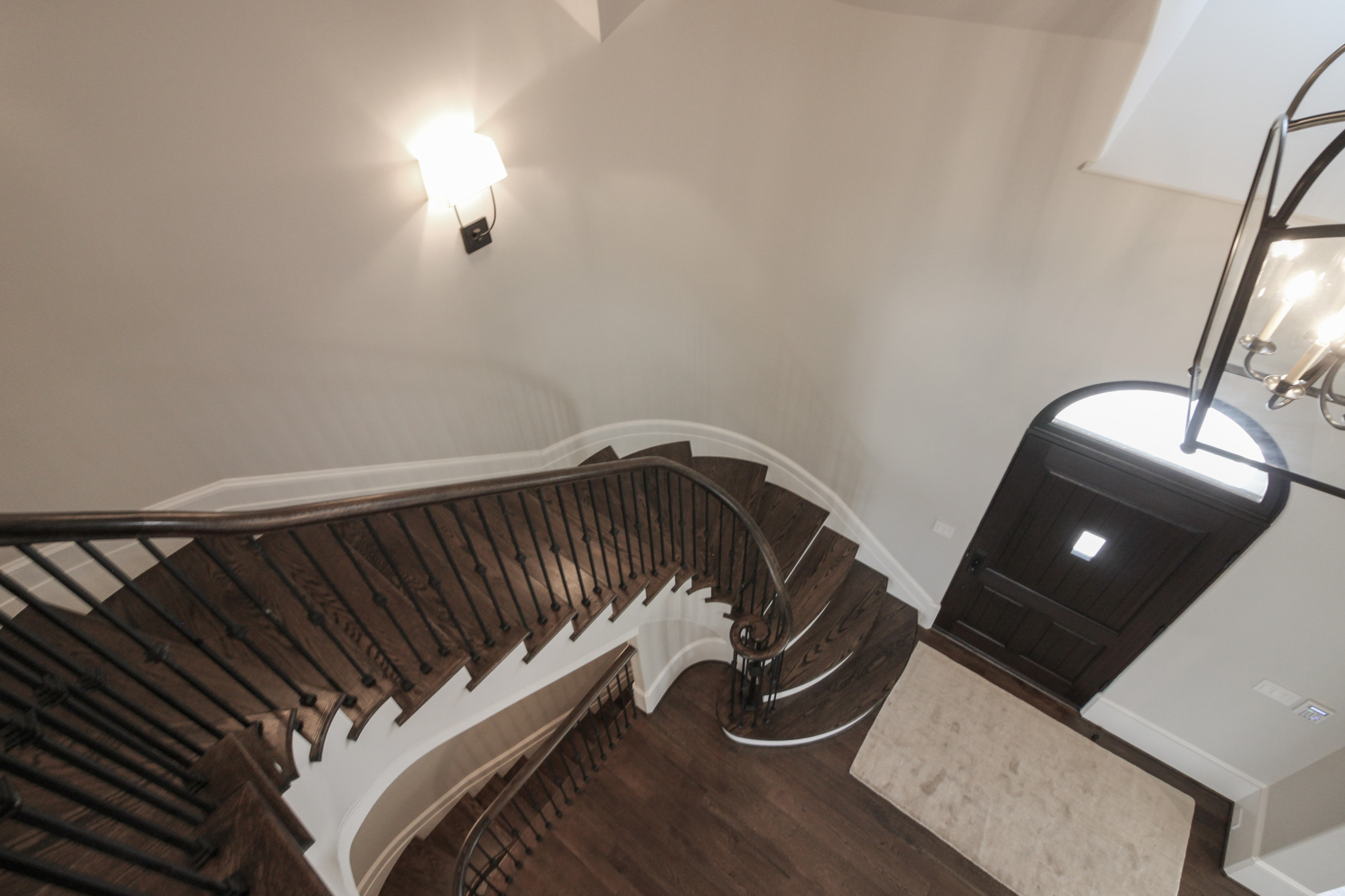 86_ Gorgeous Floating Curved Staircase, McLean VA 22066