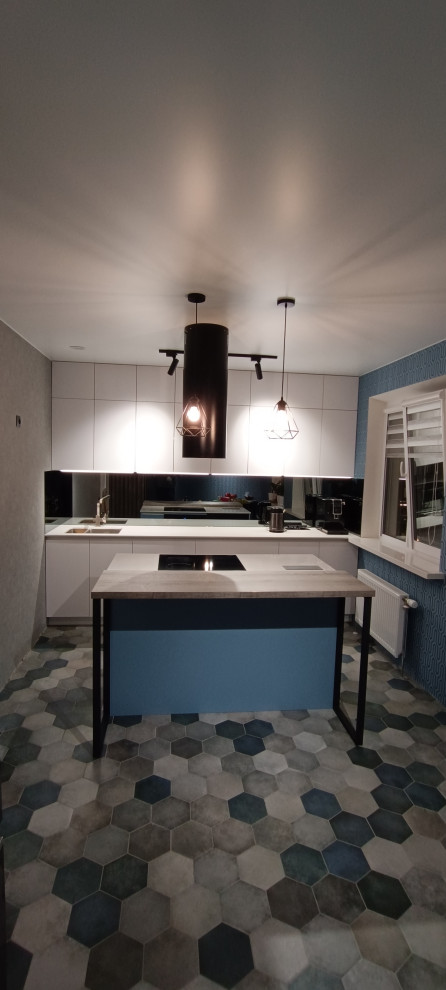 Кухня с островом