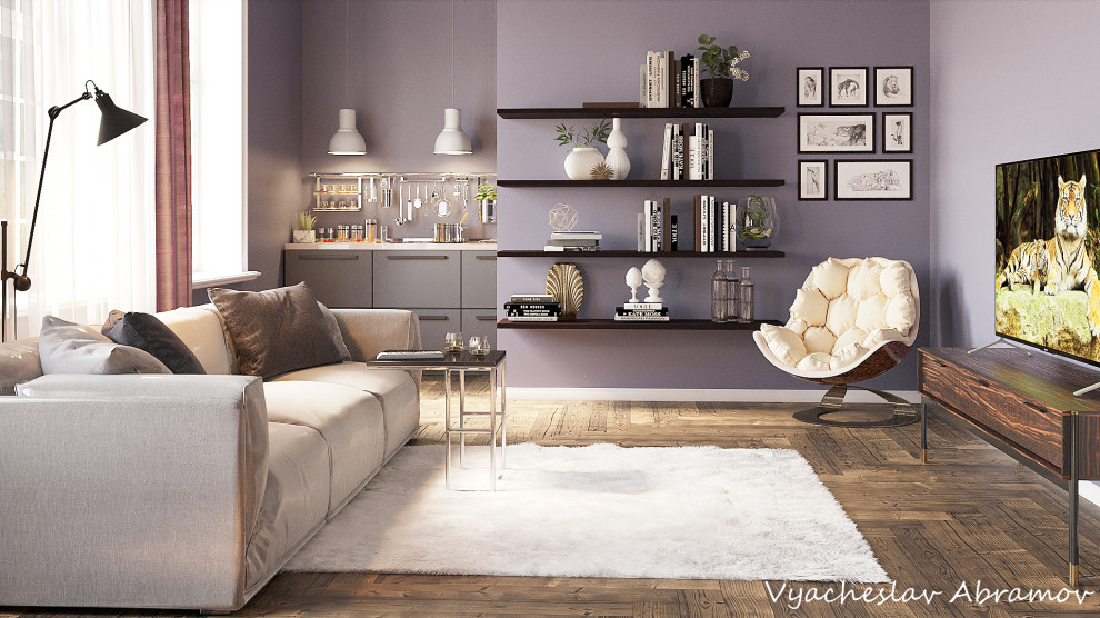 Интерьер 1-ком. квартира-студия