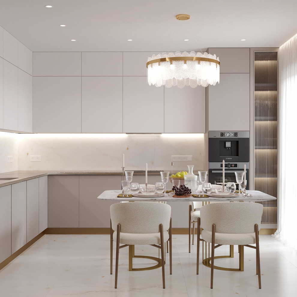 Дизайн-проект квартиры с детской и кабинетом