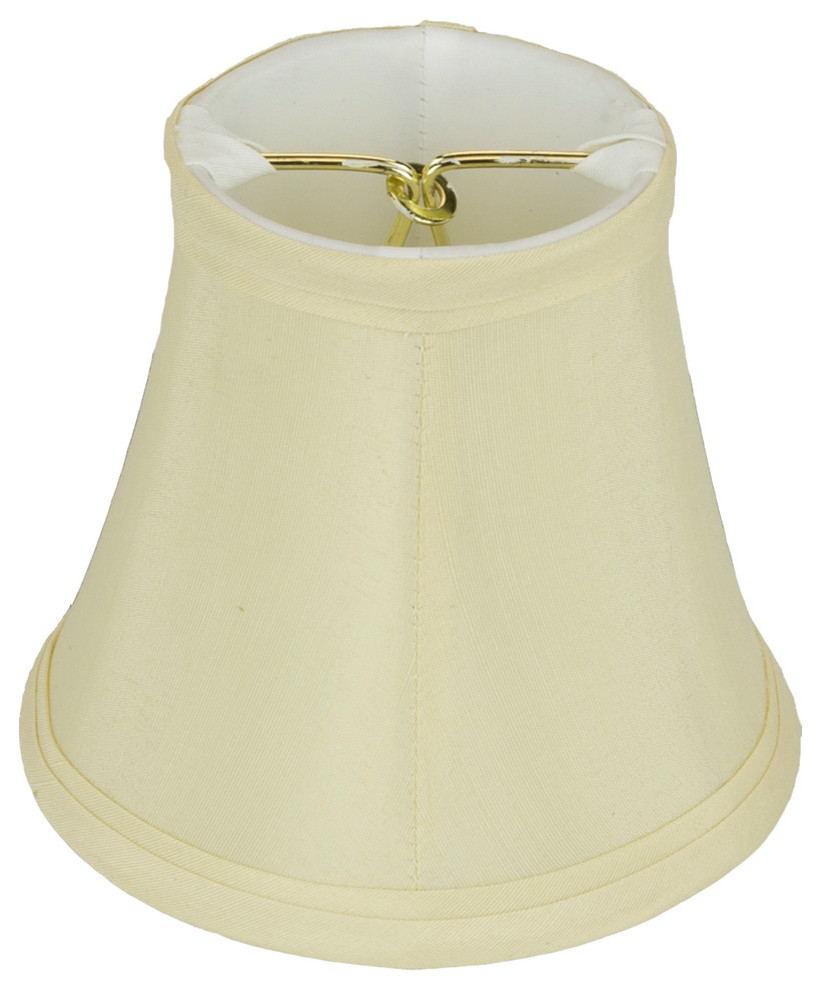 Bell Candelabra Clipon Shade Soft Back, Set of 5 Traditional Lamp