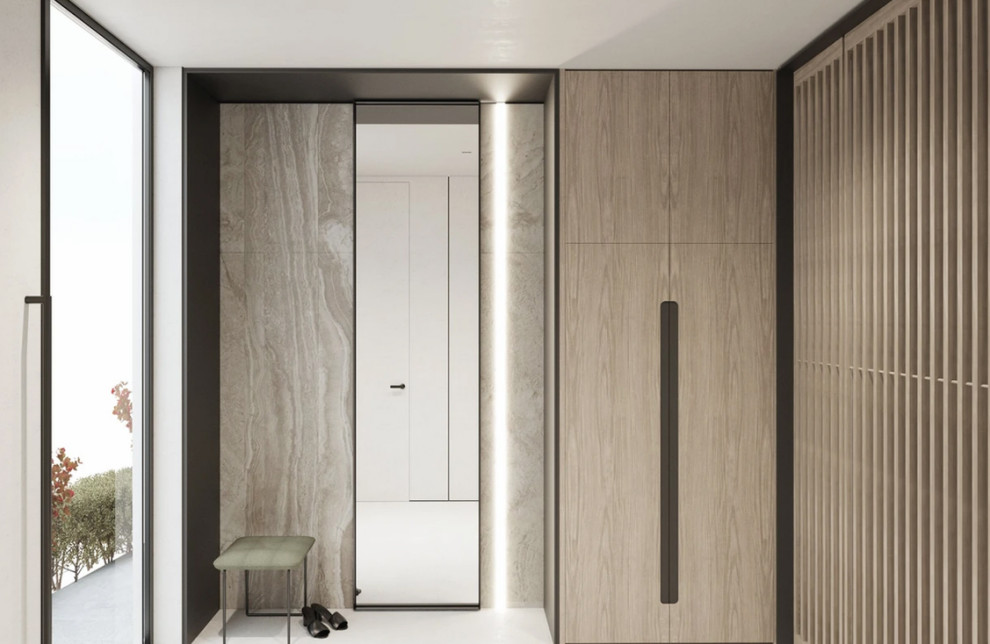 Мастер спальня в современном стиле  ( спальня, ванная, гардероб)