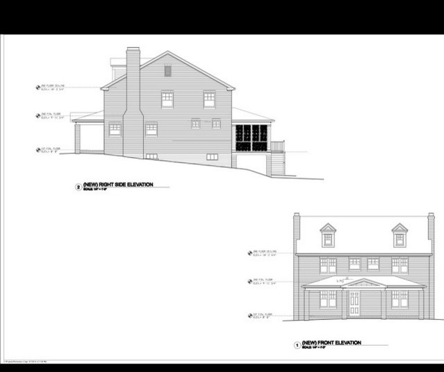 Off center front door