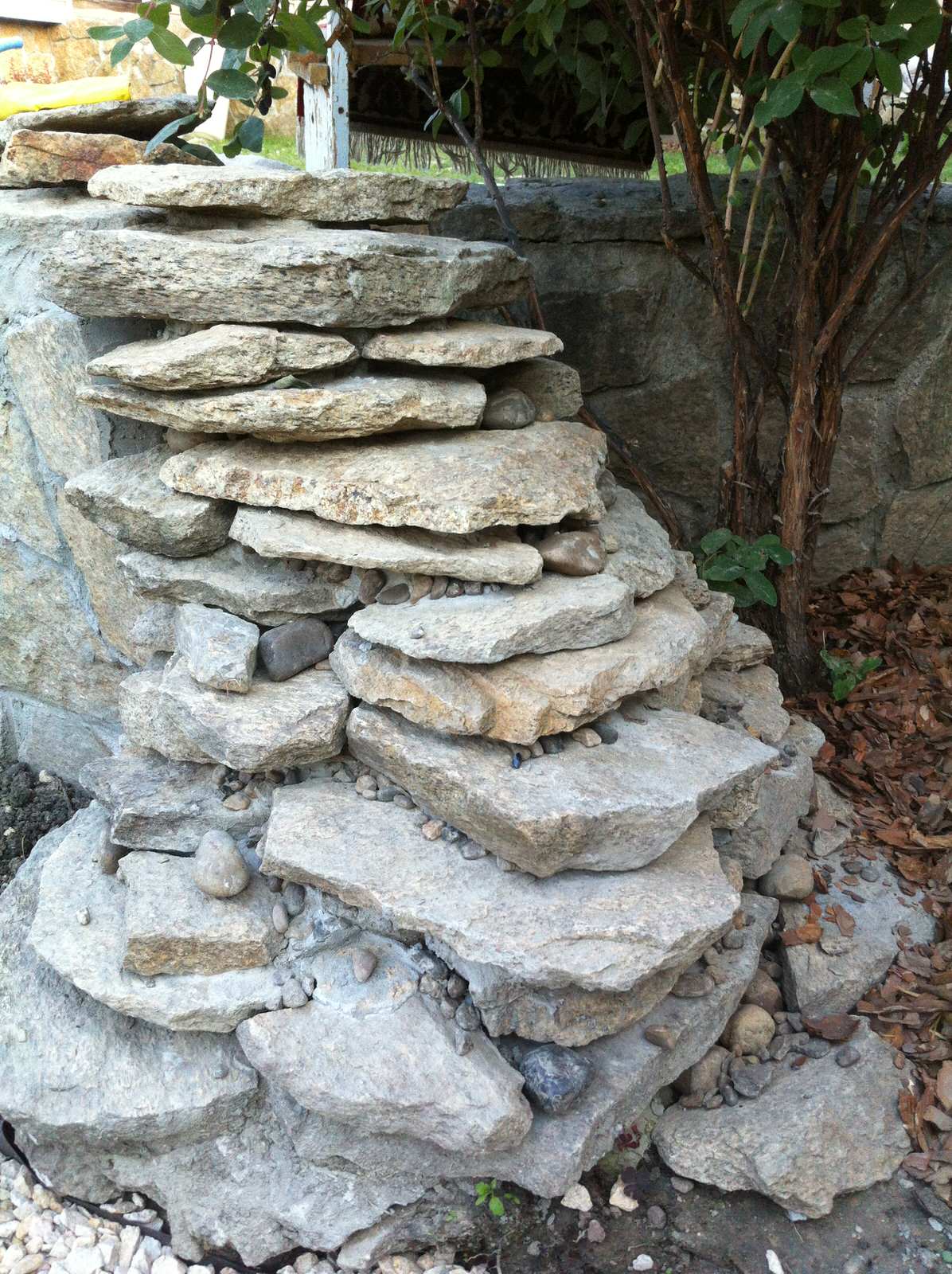 Сад на склоне. Реализация 2016 год