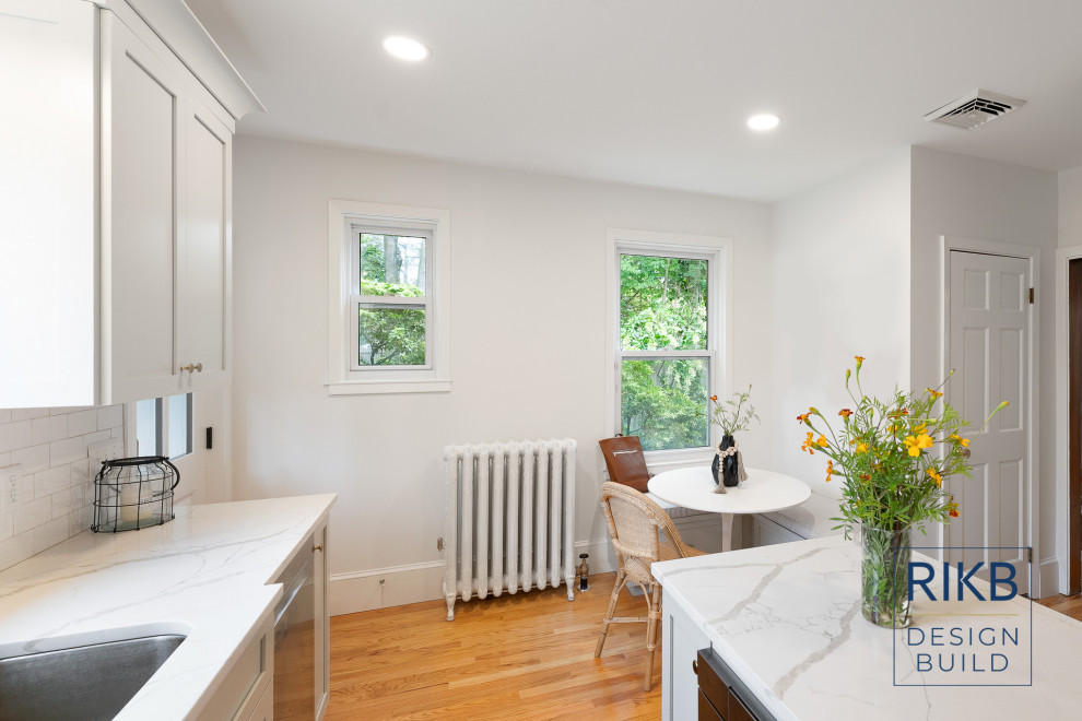 Transitional kitchen photo in Providence