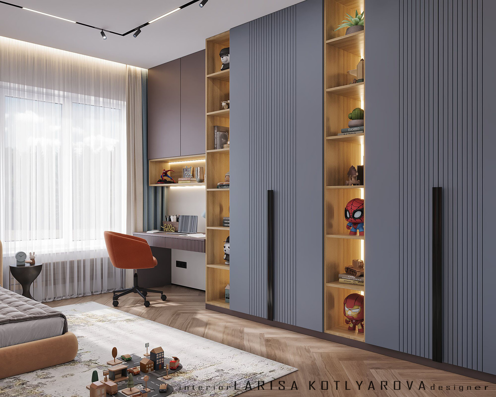 Дизайн-проект дома 105 кв.м. г. Ростов-на-Дону