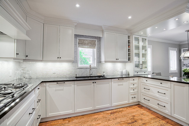 Transitional White Kitchen transitional-kitchen
