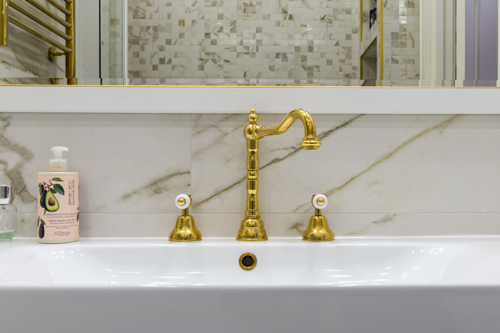 Трёхкомнатная квартира. Работы по дизайн-проекту