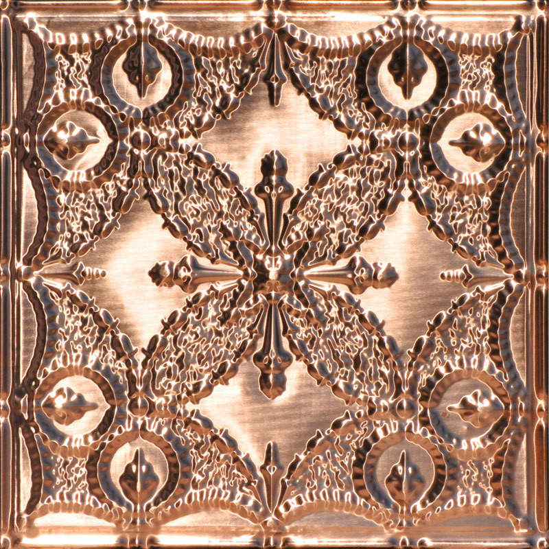 Butterfly Needlepoint - Copper Ceiling Tile - #2410
