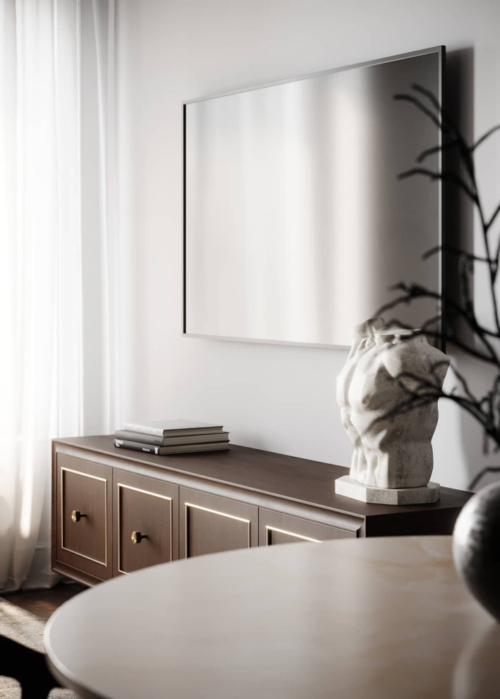 Пространство с нотами французского стиля