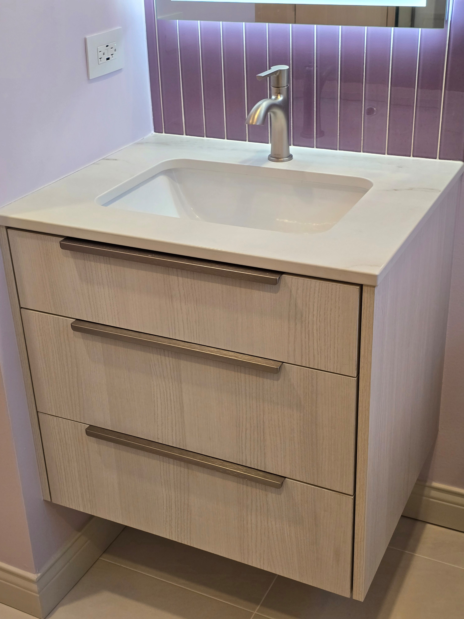 Rewarding small bathroom transformation