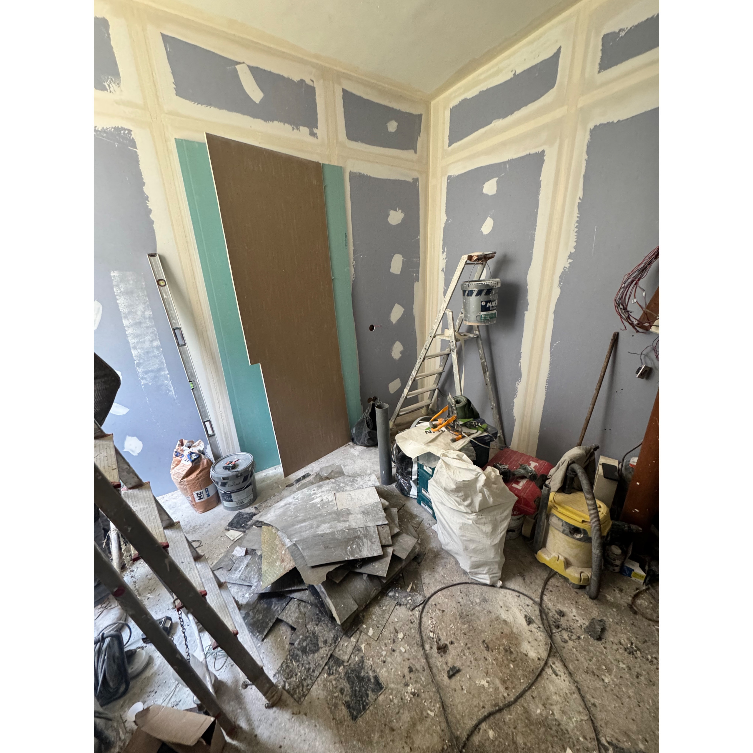Projet Louis Blanc, rénovation d'un studio de 15m2