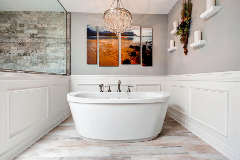 Arcadia Bathroom With Freestanding Tub