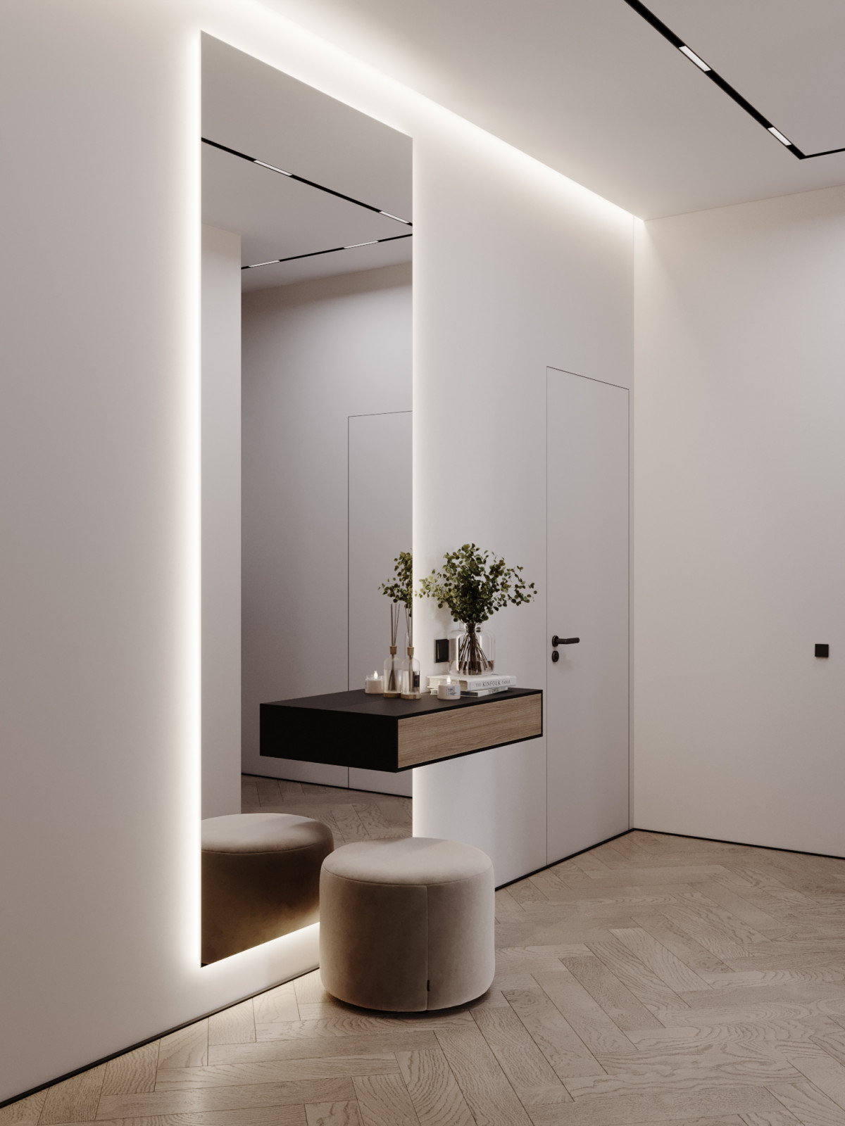 Идеальный современный интерьер в ЖК Homecity