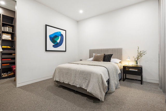 Dual Occupancy: Brighton East townhouses contemporary-bedroom