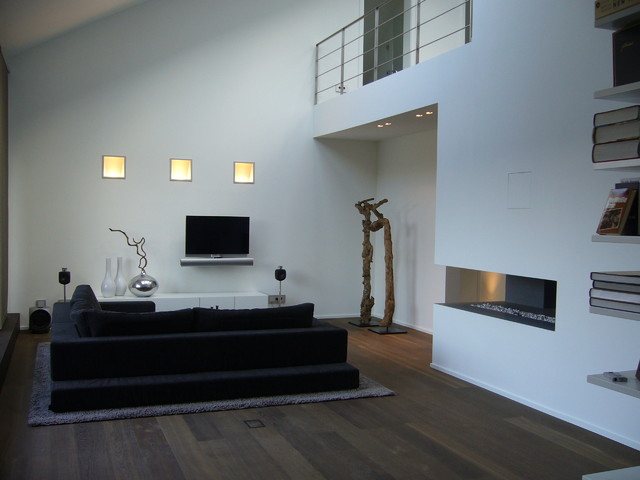 Penthousewohnung contemporary-living-room