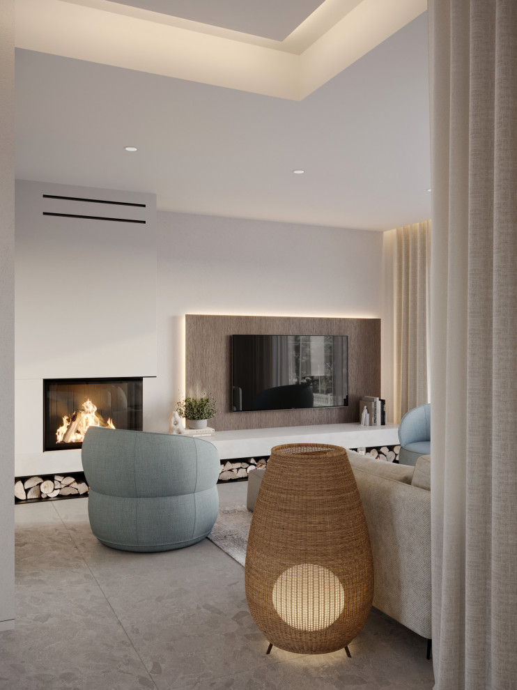 Интерьер дома 200 м2