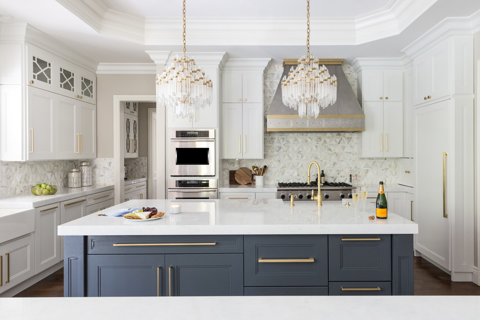 Inspiration for a transitional kitchen remodel in San Francisco