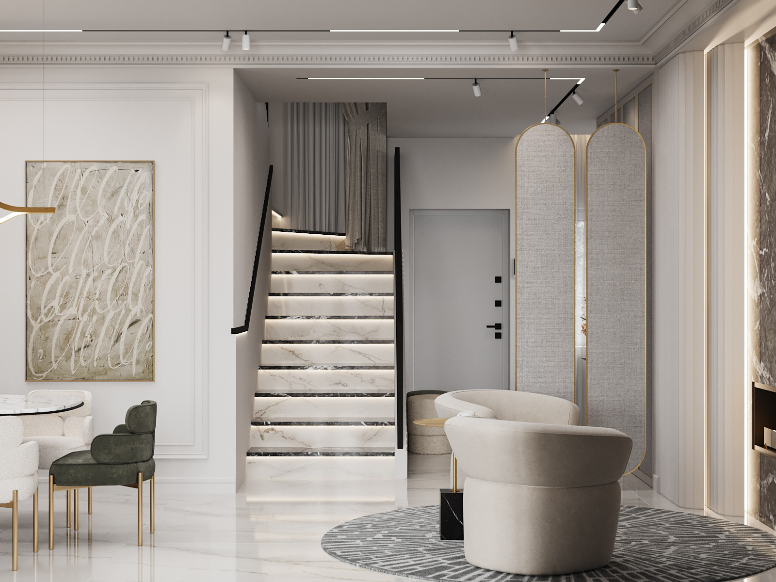 Дом Новые Вешки (Загородный дом 218м2 г. Москва)