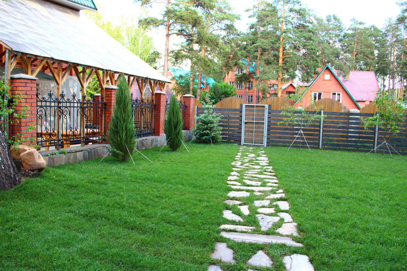 Создание уютного сада в Челябинске от Ландшафт74