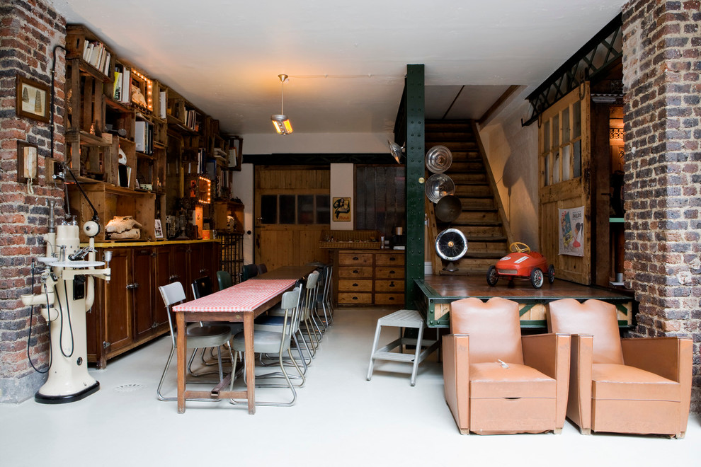 Interiors - Industriel - Salle à Manger - Paris