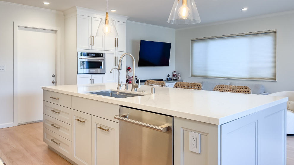 Calming Neutrals with Gold Accents