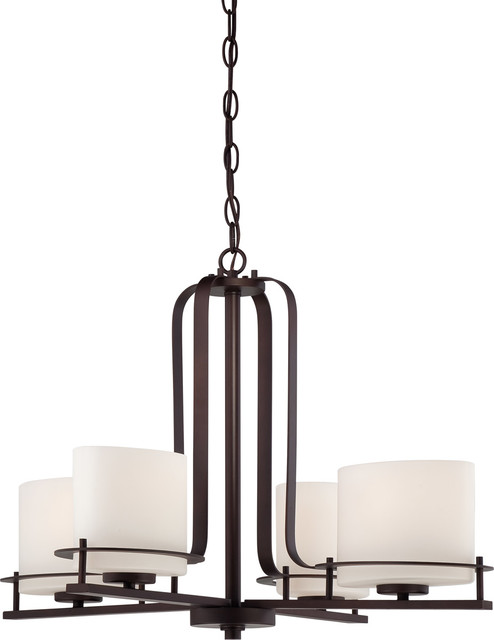 Loren 4 Light Chandeliers Venetian Bronze Transitional Loren 4 Light Chandeliers Venetian Bronze
