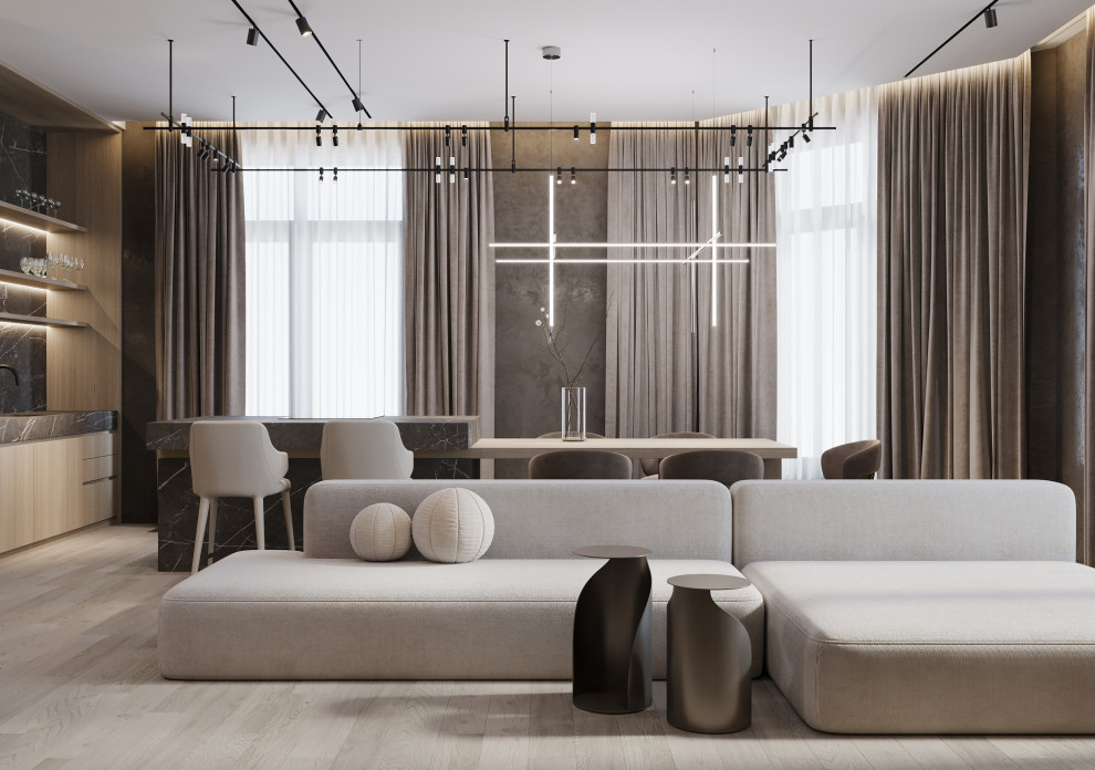 Квартира на Перовском острове 128м²