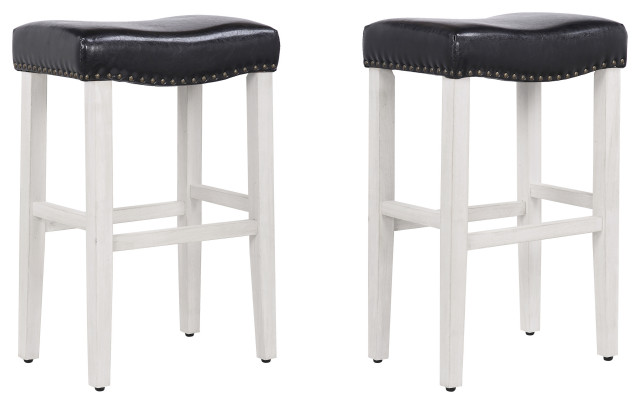 Bar Stools And Counter, Leather Saddle Seat Counter Stools