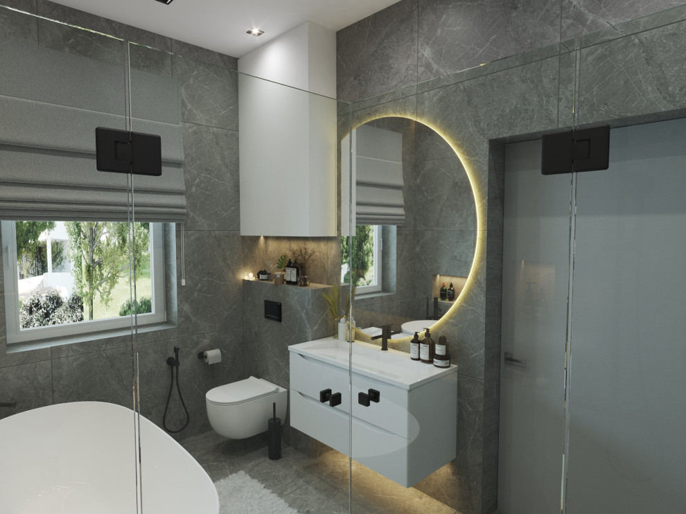 Дизайн проект ванной №4