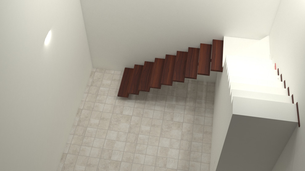 Парящая лестница на монокосоуре